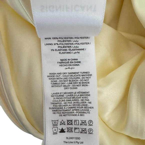 Significant Other - NWT Rayah In Butter Yellow Maxi Dress Sz 2 - Picture 11 of 11